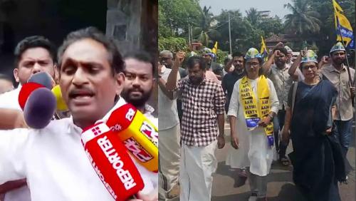 കോഴിക്കോട് കോണ്‍ഗ്രസില്‍ പൊട്ടിത്തെറി; പൊതുപരിപാടിക്കിടെ വേദിയിലെത്തി മേയര്‍ക്കു രാജിക്കത്ത് നല്‍കി നടക്കാവ് വാര്‍ഡ് കൗണ്‍സിലര്‍