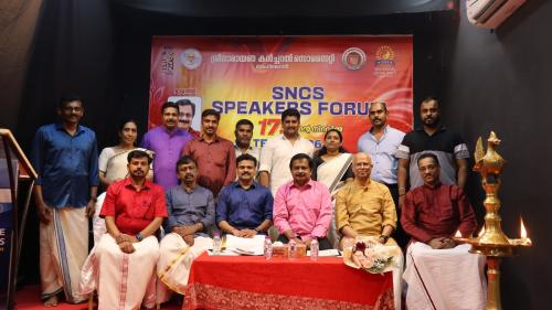 ശ്രീനാരായണ കൾച്ചറൽ സൊസൈറ്റി സ്പീക്കേഴ്‌സ് ഫോറം: 175-ാം അധ്യായവും പുതിയ ഭാരവാഹികളുടെ സ്ഥാനാരോഹണവും നടന്നു