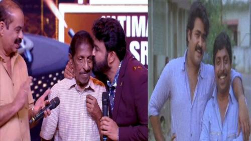 വിജയനെ ചേർത്തു പിടിച്ച് കവിളിൽ മുത്തം നൽകി ദാസൻ വിജയനെ ചേർത്തു പിടിച്ച് കവിളിൽ മുത്തം നൽകി ദാസൻ