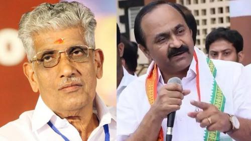 സമുദായത്തെ തള്ളിപ്പറയുന്ന ഒരാളുണ്ടെങ്കിൽ അത് സതീശനാണെന്ന് എൻഎസ്എസ് ജനറൽ സെക്രട്ടറി സമുദായത്തെ തള്ളിപ്പറയുന്ന ഒരാളുണ്ടെങ്കിൽ അത് സതീശനാണെന്ന് എൻഎസ്എസ് ജനറൽ സെക്രട്ടറി