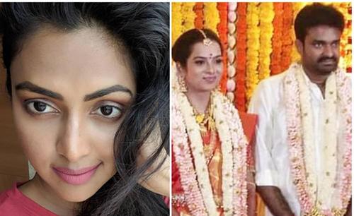 മുൻ ഭർ‍ത്താവ് വിജയ്‌യുടെ വിവാഹം; പ്രതികരിച്ച് അമല പോൾ‍