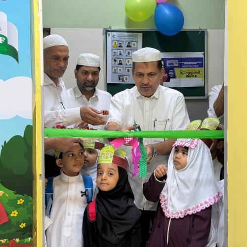 ഗുദൈബിയ അൽഹുദാ മർകസിൽ സ്മാർട്ട് ക്ലാസ് ഉദ്ഘാടനവും ഓഫ്‌ലൈൻ പഠനാരംഭവും