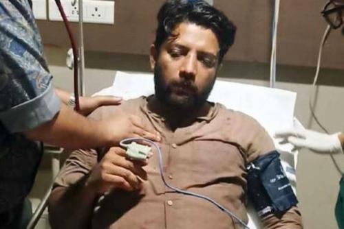 ഷാഫി പറമ്പിലിന് പൊലീസ് മർദ്ദനം; ലാത്തി കൊണ്ട് തലയ്ക്ക് അടിക്കുന്ന ദൃശ്യങ്ങള്‍ പുറത്ത്