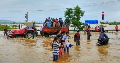 മഹാരാഷ്ട്രയിൽ രക്ഷാപ്രവർത്തനത്തിനിടെ ബോട്ട്മുങ്ങി 14 പേർ മരിച്ചു