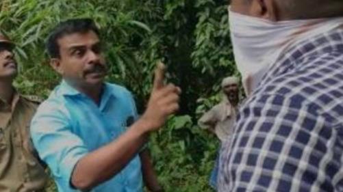 മാങ്കുളത്ത് വനം വകുപ്പ് ഉദ്യോഗസ്ഥർക്ക് സിപിഐ നേതാവിന്‍റെ വധഭീഷണി      