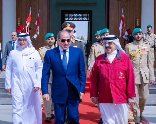 ഹോർമുസ് കടലിടുക്കിലെ ഇറാൻ ഭീഷണി: സംയുക്തമായി പ്രതിരോധിക്കാൻ ബഹ്‌റൈനും ഈജിപ്തും