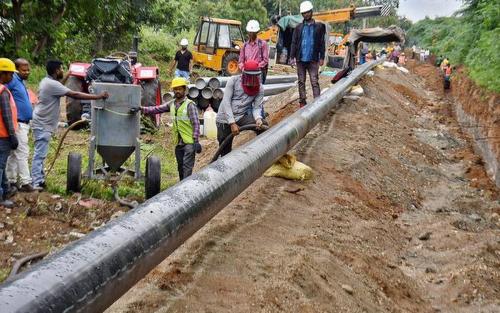 ഗെയ്ല്‍ പ്രകൃതിവാതക പദ്ധതിയുടെ കേരളത്തിലെ പൈപ്പിടല്‍ പൂർത്തിയായി