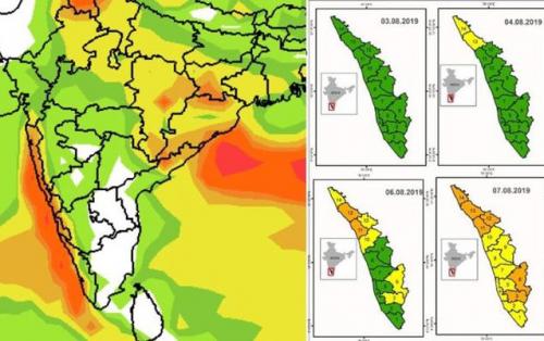 ആഗസ്റ്റ് ഏഴിന് കേരളത്തിൽ അതിശക്തമായ മഴയ്ക്ക് സാധ്യത      
