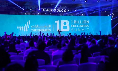 ലോകശ്രദ്ധയാകർഷിച്ച് ദുബൈയിൽ വൺ ബില്യൺ ഫോളോവേഴ്സ് സമ്മിറ്റ്