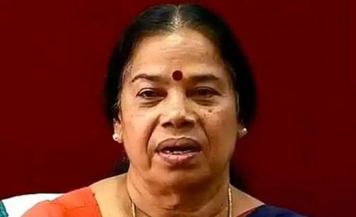 ട്രെയിൻ യാത്രയ്ക്കിടെ പി കെ ശ്രീമതി ടീച്ചറിന്റെ സ്വർണാഭരണങ്ങളും പണവുമടങ്ങിയ ബാഗ് മോഷണം പോയി