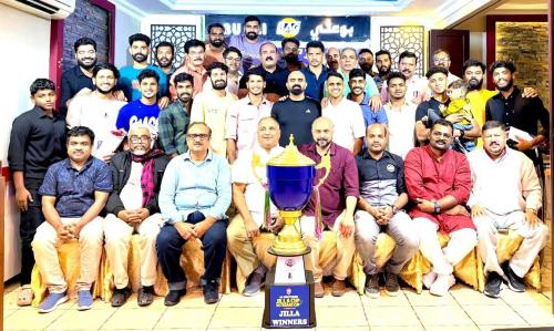 ജില്ലാകപ്പ് വിജയികൾക്ക് മലപ്പുറം ഡിസ്ട്രിക്ട് ഫോറം സ്വീകരണം നൽകി