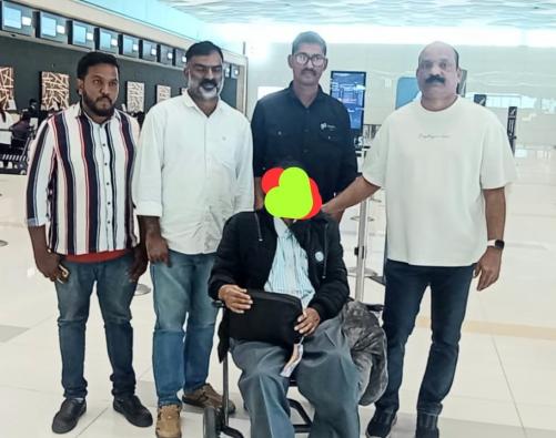 ദുരിതങ്ങൾക്കൊടുവിൽ ബൽബിർ സിംഗ് നാട്ടിലേക്ക്; കൈത്താങ്ങായി ടീം ഹോപ്പ്