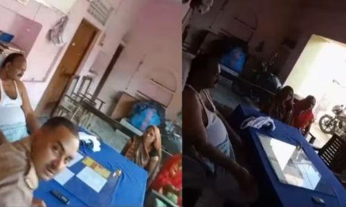 ബനിയനും തോർത്തുമുടുത്ത് ഡ്യൂട്ടിക്കെത്തിയ എസ്ഐക്ക് ട്രാൻസ്ഫർ