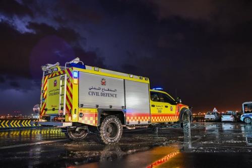 ഇറാൻ്റെ ആക്രമണം: കമ്പനി പരിസരത്തെ തീ നിയന്ത്രണവിധേയമാക്കി ബഹ്റൈൻ സിവിൽ ഡിഫൻസ്