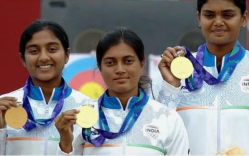 ഏഷ്യൻ ഗെയിംസ് ആർച്ചറിയിൽ ഇന്ത്യയ്ക്ക് വീണ്ടും സ്വർണ്ണം; ആകെ മെഡൽ സംഖ്യ 54