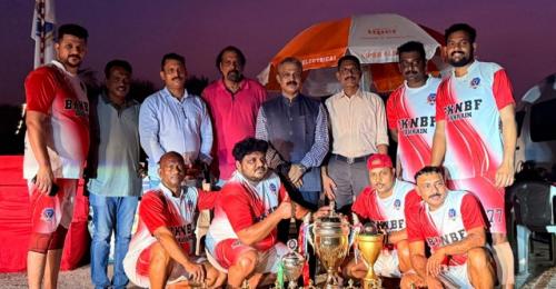 ബഹ്റൈൻ കേരള നേറ്റീവ് ബോൾ ഫെഡറേഷന്റെ നാടൻ പന്ത് കളി മത്സരത്തിൽ ചമ്പക്കര ടീം ജേതാക്കൾ ബഹ്റൈൻ കേരള നേറ്റീവ് ബോൾ ഫെഡറേഷന്റെ നാടൻ പന്ത് കളി മത്സരത്തിൽ ചമ്പക്കര ടീം ജേതാക്കൾ
