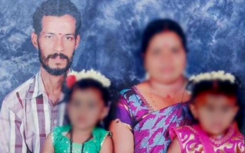 മദ്യലഹരിയിൽ പിതാവ് പെൺമക്കളെ മണ്ണെണ്ണ ഒഴിച്ച് തീ കൊളുത്തിയ ശേഷം ജീവനൊടുക്കി
