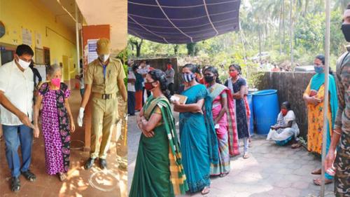 തദ്ദേശ തിരഞ്ഞെടുപ്പ് മൂന്നാം ഘട്ടത്തില്‍ കനത്ത പോളിങ്; 75 ശതമാനം പിന്നിട്ടു