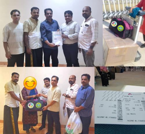 സന്ദർശക വിസയിലെത്തിയ കോട്ടയം സ്വദേശിനിയെ നാട്ടിലെത്തിച്ചു സന്ദർശക വിസയിലെത്തിയ കോട്ടയം സ്വദേശിനിയെ നാട്ടിലെത്തിച്ചു