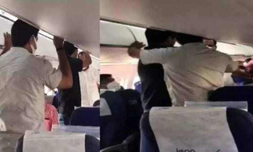 മുഖ്യമന്ത്രിക്കെതിരെ വിമാനത്തിൽ പ്രതിഷേധം; പ്രതികൾക്ക് ജാമ്യം അനുവദിച്ച് ഹൈക്കോടതി മുഖ്യമന്ത്രിക്കെതിരെ വിമാനത്തിൽ പ്രതിഷേധം; പ്രതികൾക്ക് ജാമ്യം അനുവദിച്ച് ഹൈക്കോടതി