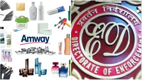 ആംവെ ഇന്ത്യയുടെ 757.77 കോടി രൂപയുടെ ആസ്തികൾ‍ എൻ‍ഫോഴ്സ് മെന്‍റ് ഡയറക്ടറേറ്റ് കണ്ടുകെട്ടി